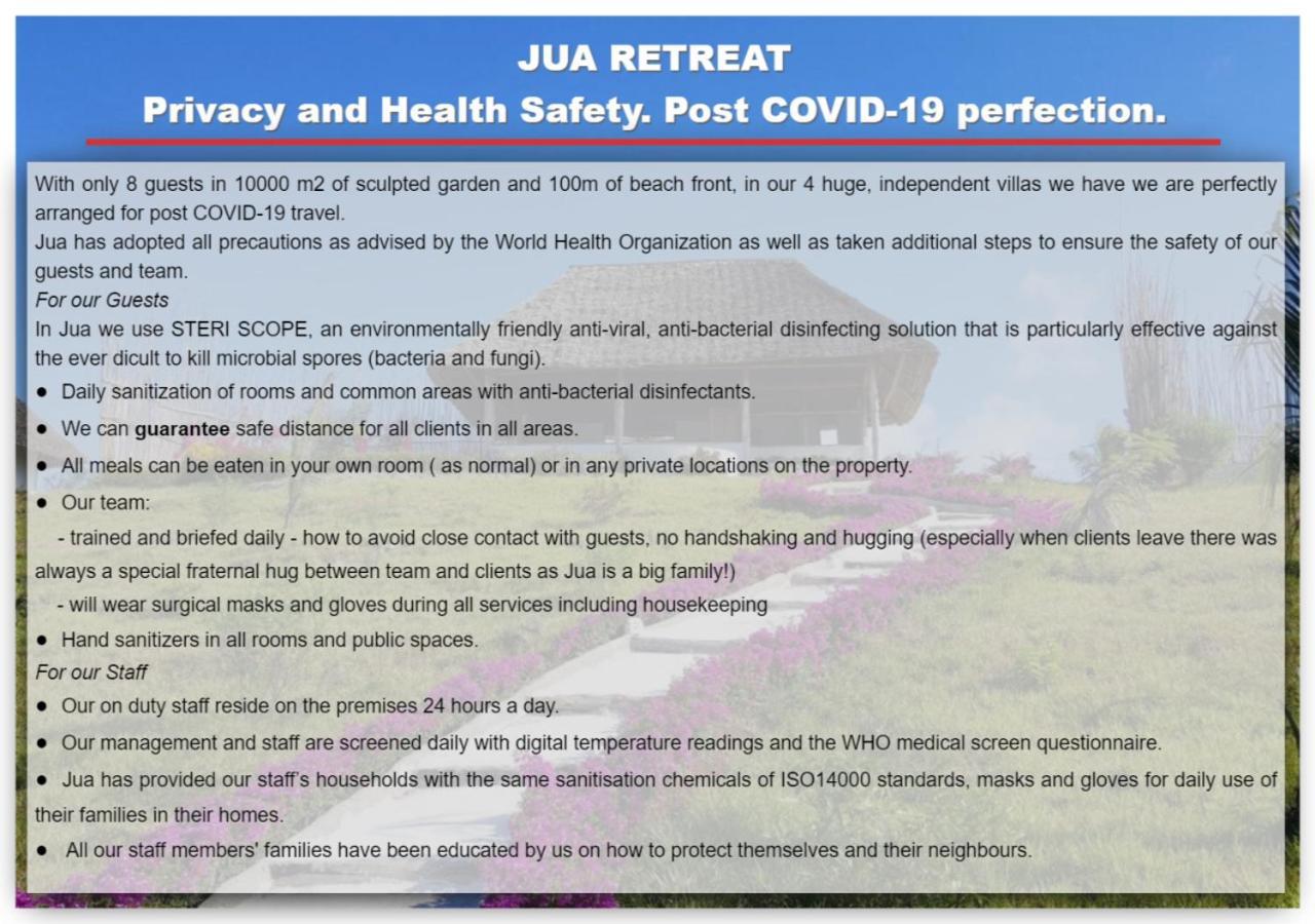 Hotel Jua Retreat Michamvi Exterior foto